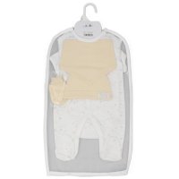 H13632: Baby "Born In 2025" 5 Piece Net Bag Gift Set (NB-3 Months)